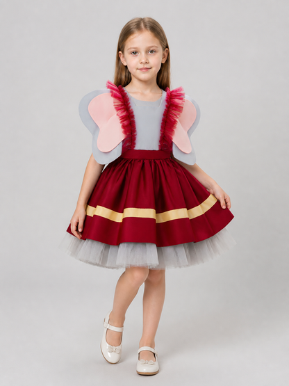 Little Elephant Carnival Dress with a Full Tulle Skirt Costume Dresses detail 2