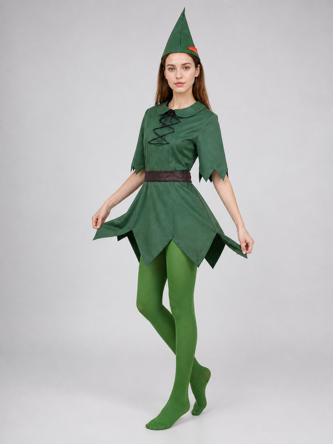 Peter Pan Cosplay Costume: Green Set