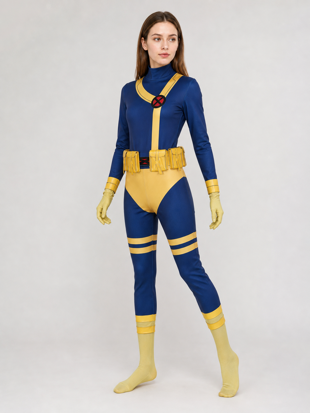 X-Men ’97 Cosplay Jumpsuit with Accessories