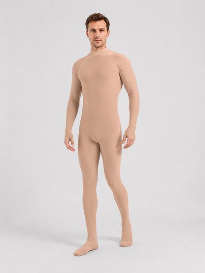 Skin-Tone, Form-Fitting Zentai Jumpsuit for Performances product detail 2