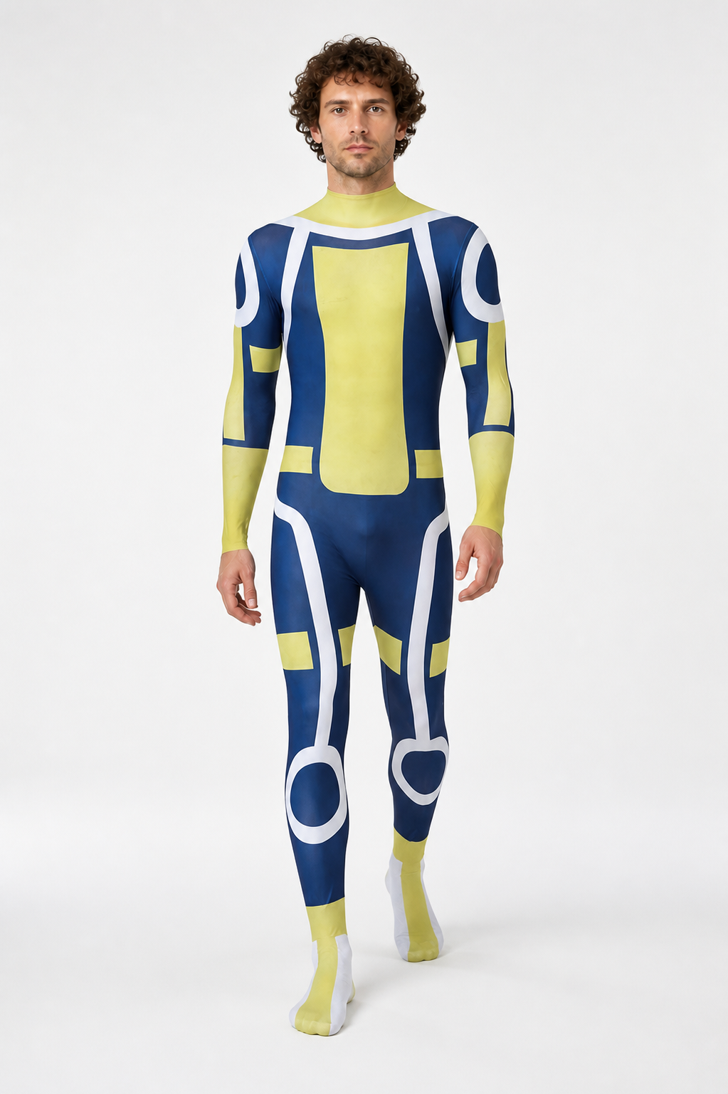 High-Collar Cosplay Jumpsuit Costumes detail 2