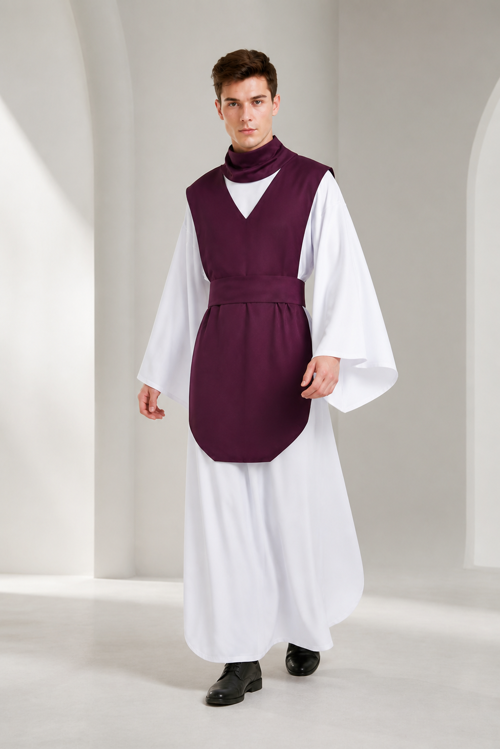 Wizard Costume with Wide Sleeves for Cosplay