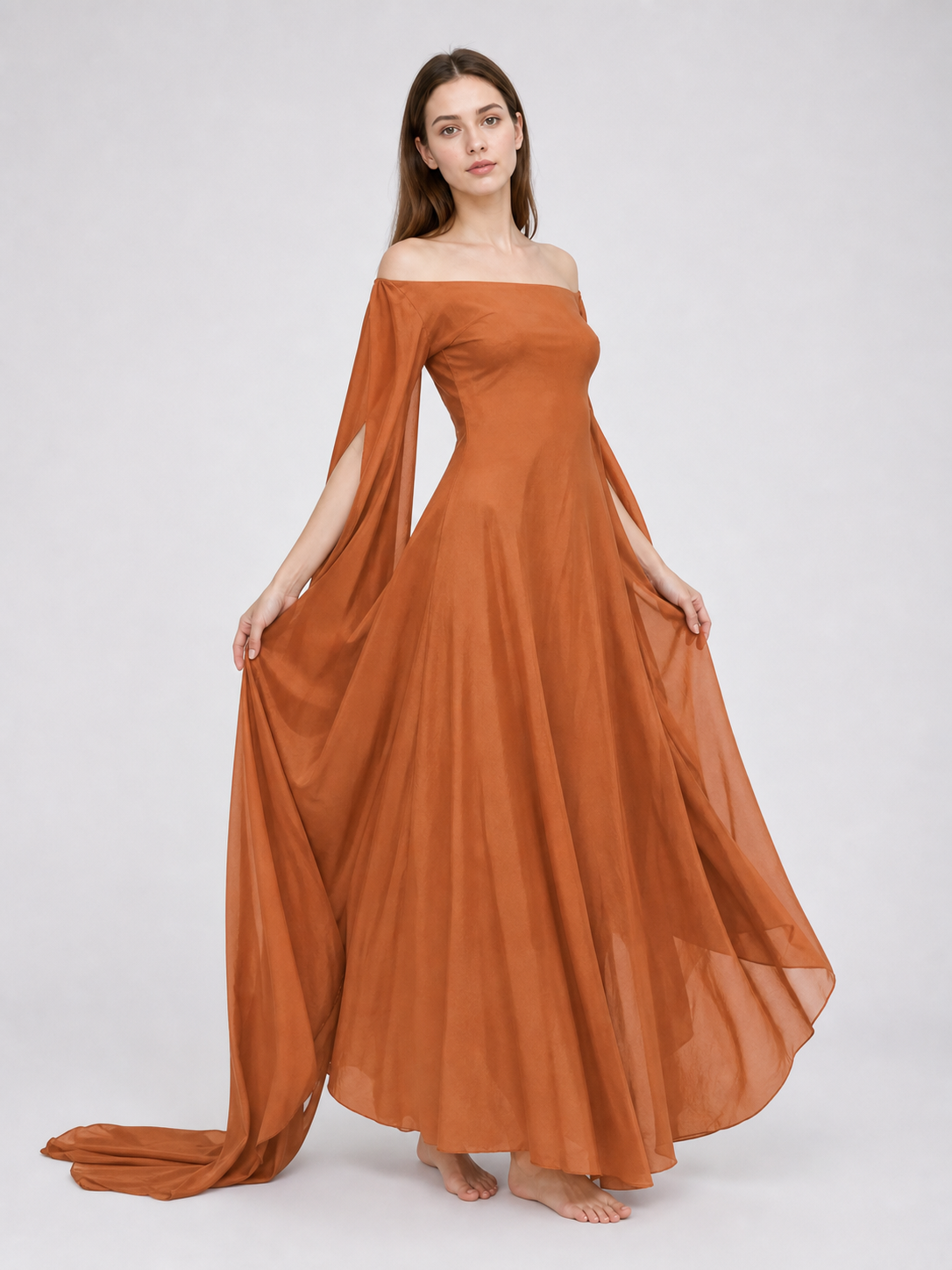 Fantasy Medieval-Style Dress for Cosplay