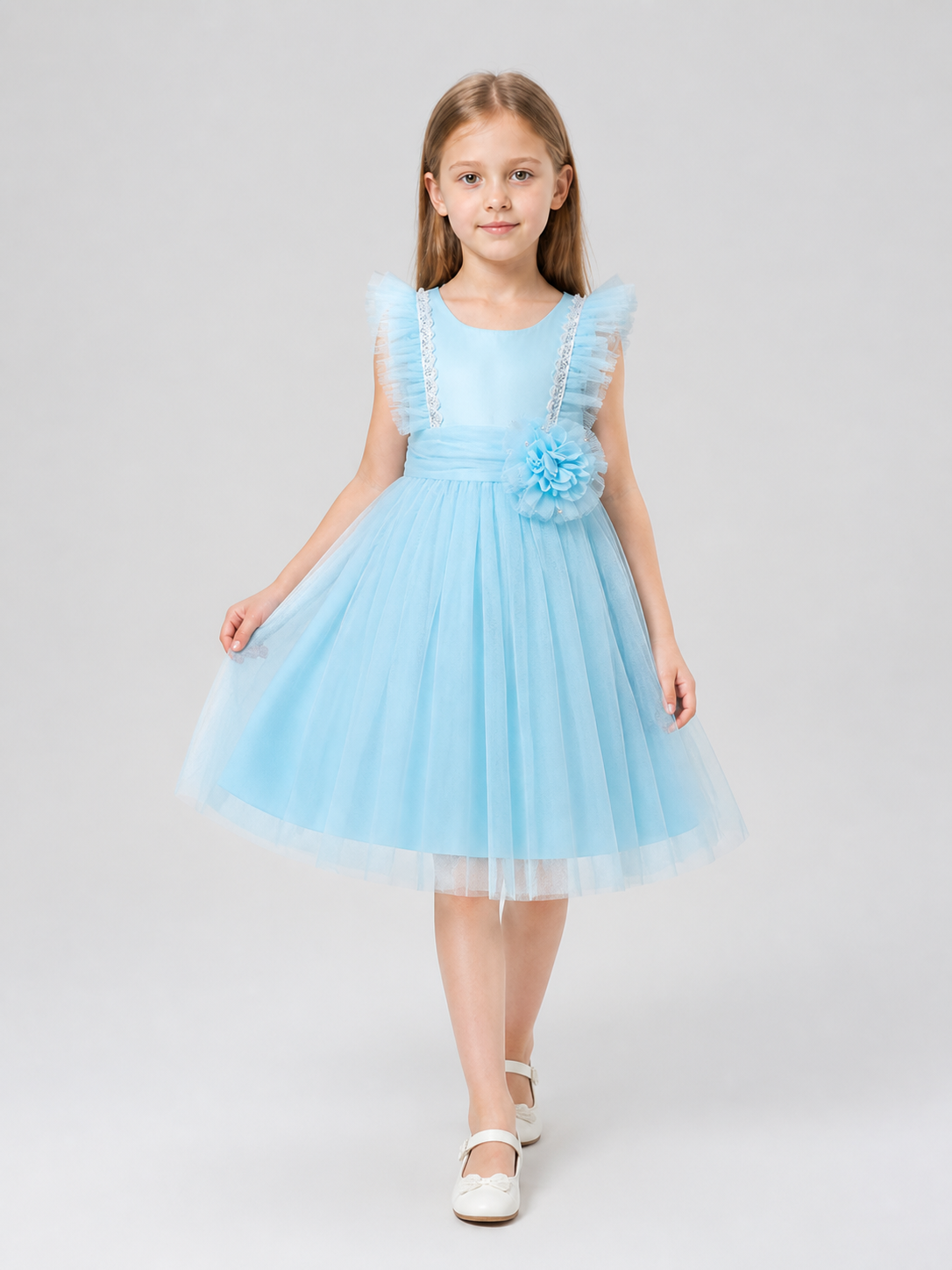 Full Tulle Dress with Sequins, Dressy Costume Dresses detail 2