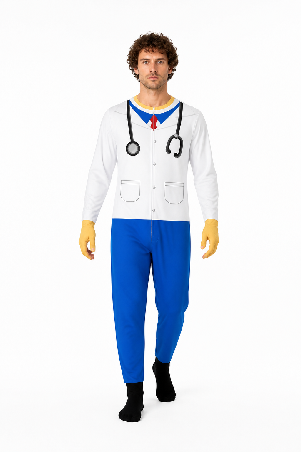 Deer Doctor Carnival Costume with Antlers Costumes detail 2