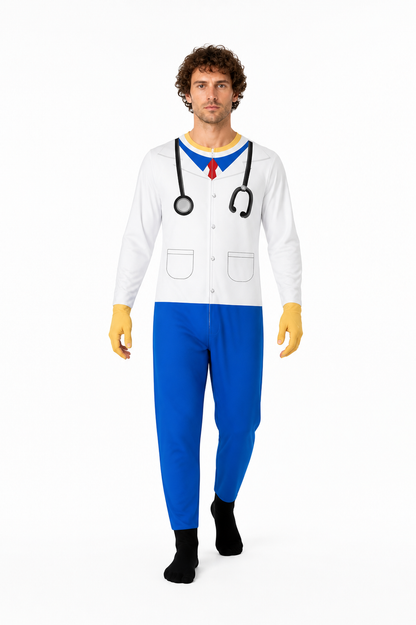 Deer Doctor Carnival Costume with Antlers Costumes detail 2