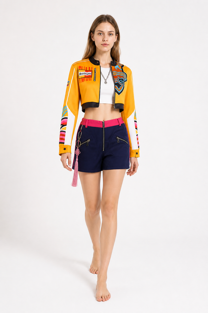 Rumi Kids Cosplay Costume with Jacket and Shorts Costumes detail 2