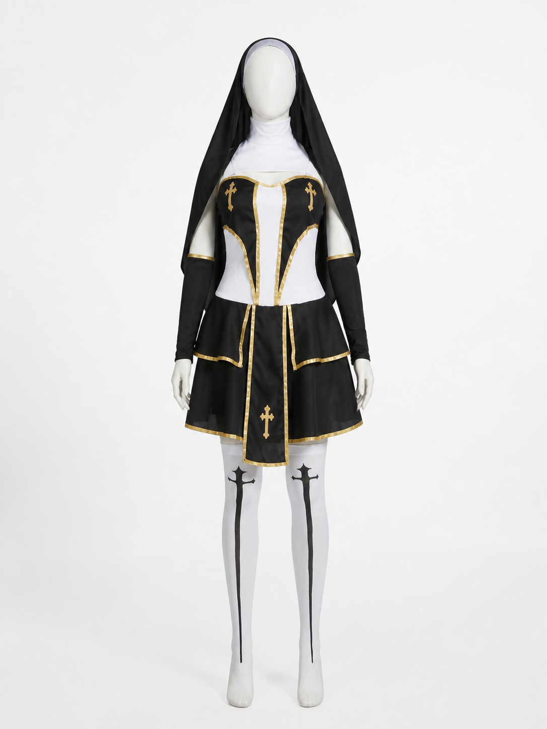 Religious Halloween Costume with a Cross Costumes detail 2