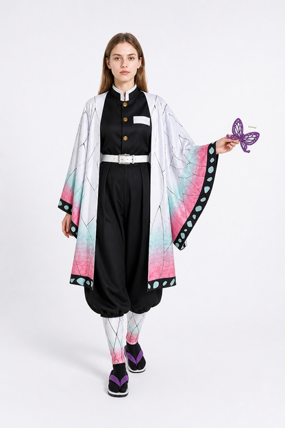 Demon Slayer Shinobu Kocho Cosplay Costume Costumes detail 2
