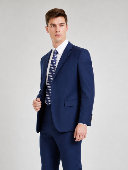 Severance cosplay costume: blue trouser set