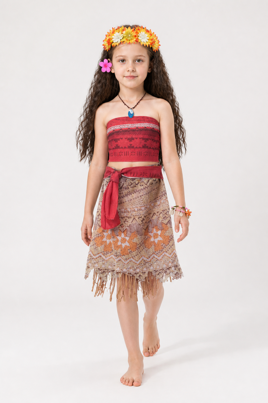 Moana Carnival Costume with Accessories Costume Accessories detail 2