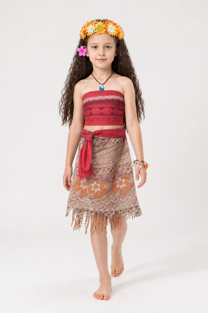 Moana Carnival Costume with Accessories Costume Accessories detail 2