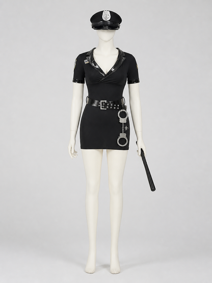 Police-Style Costume: Dress, Cap, and Accessories Costume Dresses detail 2