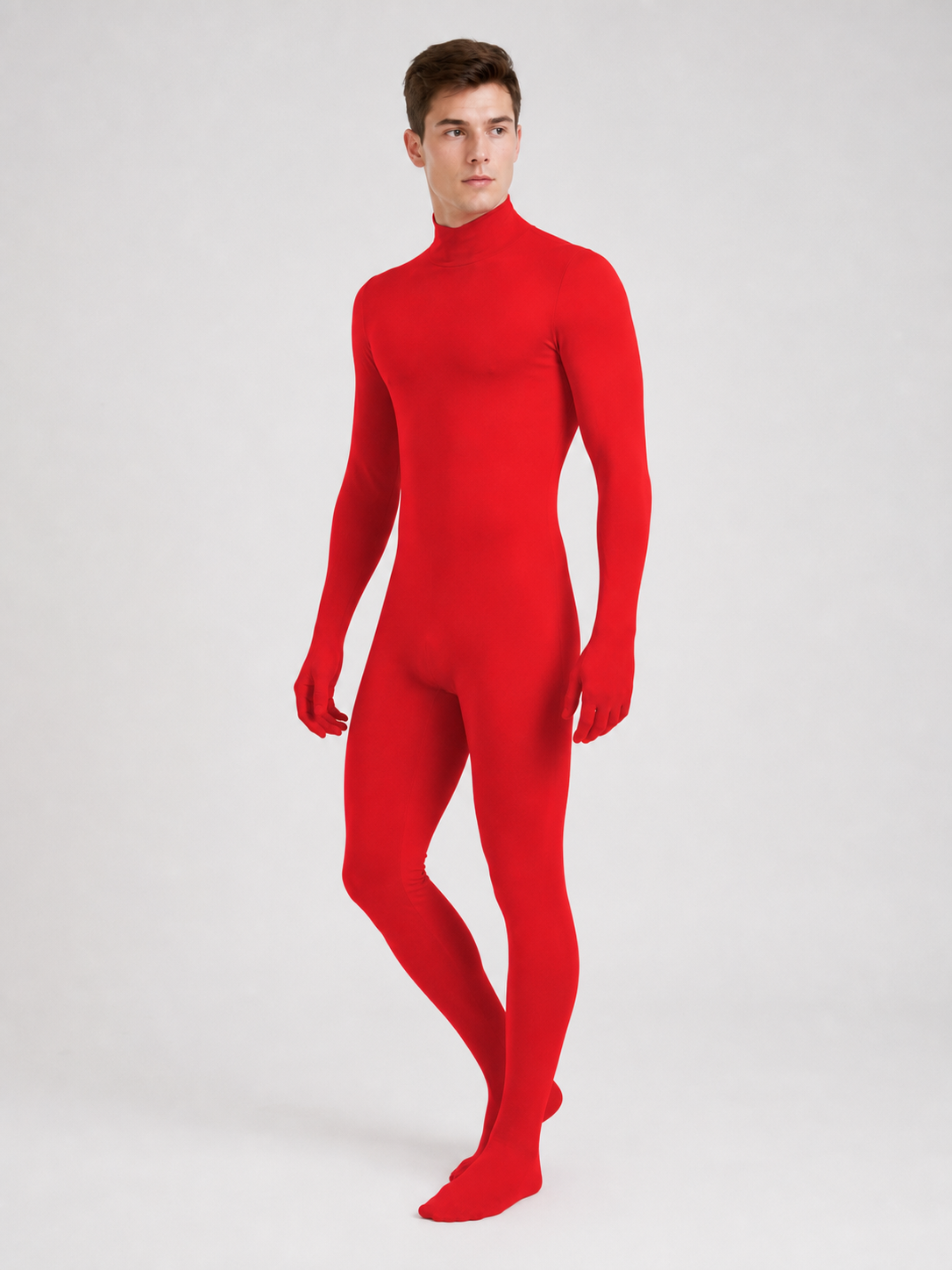 Red Morph Suit for Cosplay and Stage Performances