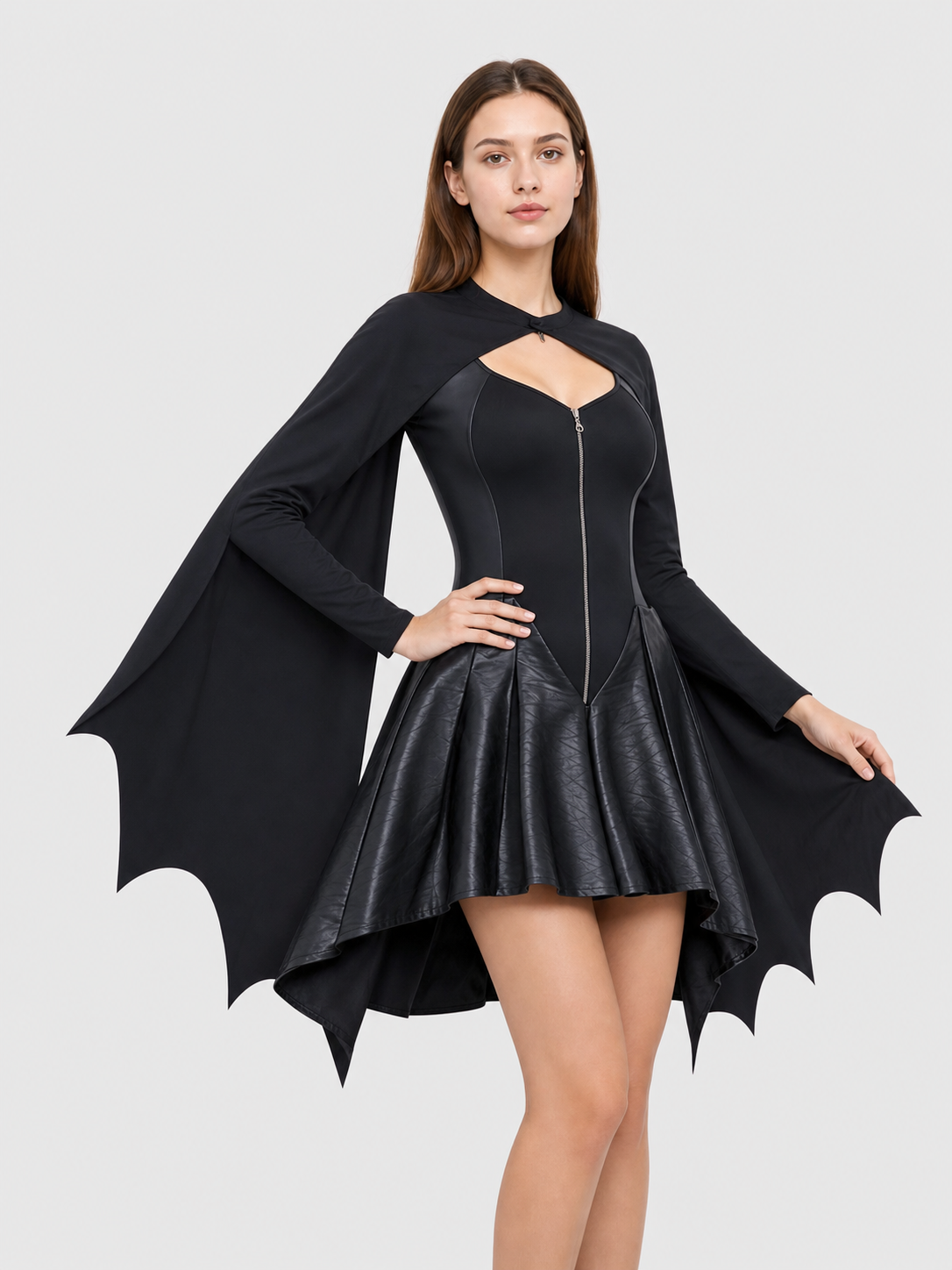 Bat Costume with Wings and Ears