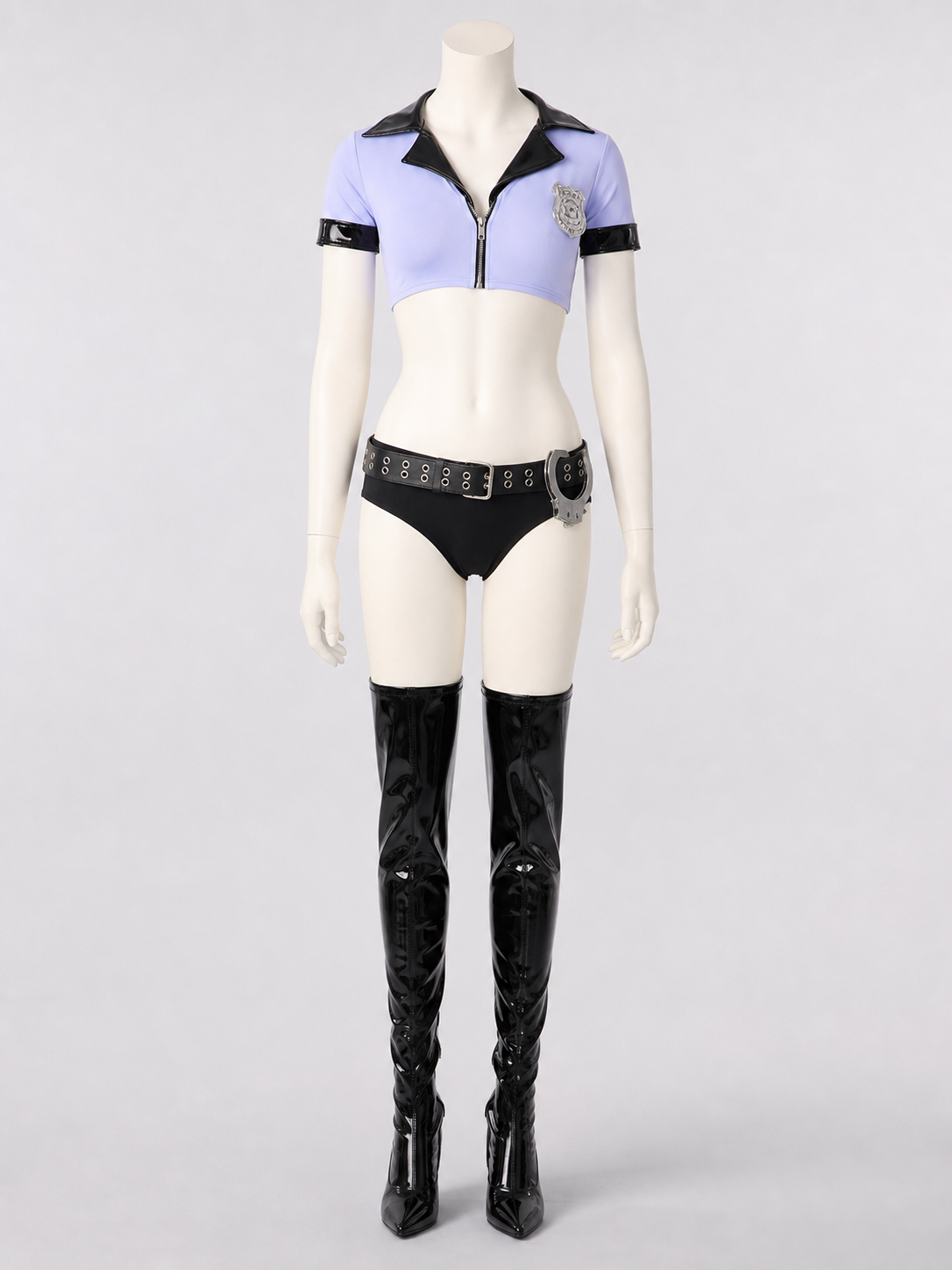 Police-Style Costume with Shorts