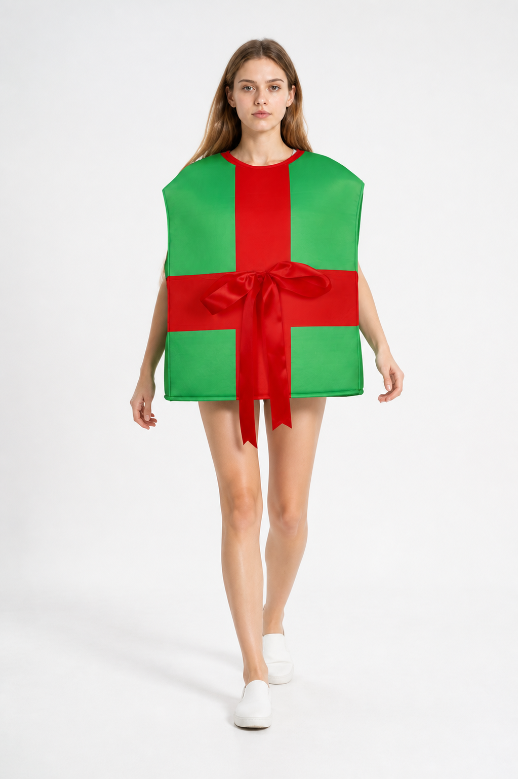Gift Box-Shaped Jumpsuit Costume Costumes detail 2