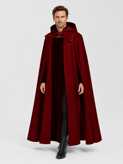 Hooded Death Cloak for Halloween, Vampire Costume Costume Capes detail