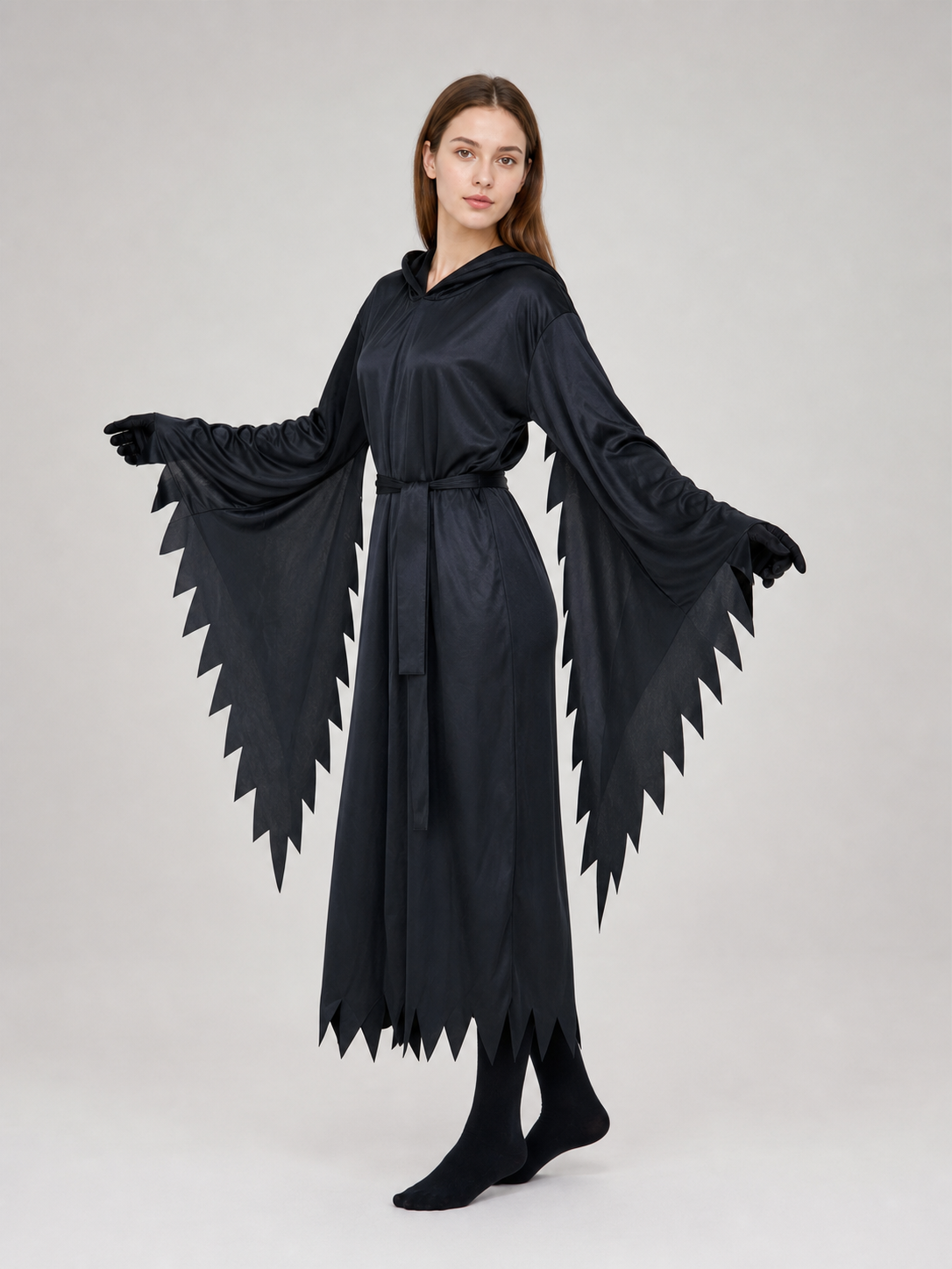Halloween Grim Reaper Costume with Hood