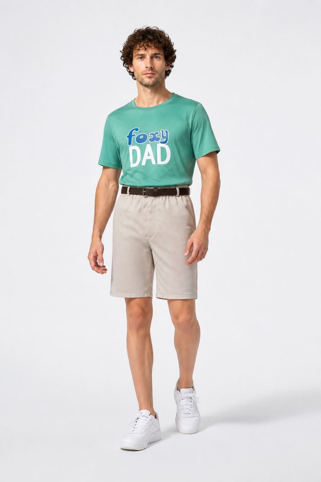 Costume with a T-shirt, Shorts, and Printed Belt Costumes detail 2