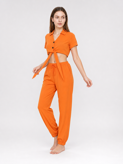 Prisoner Cosplay Costume: Top, Pants, Handcuffs