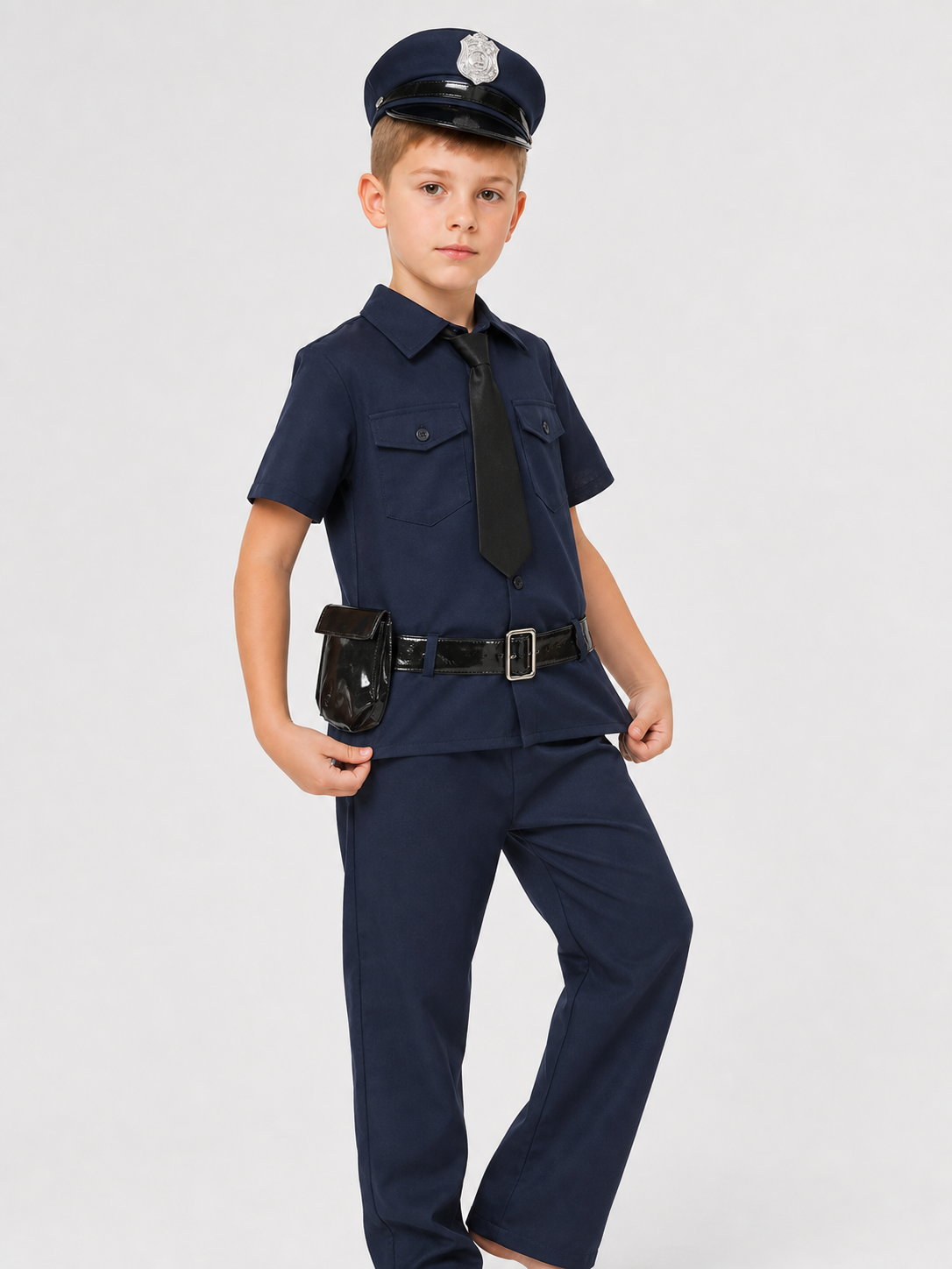 Police Costume for Role Play with Accessories