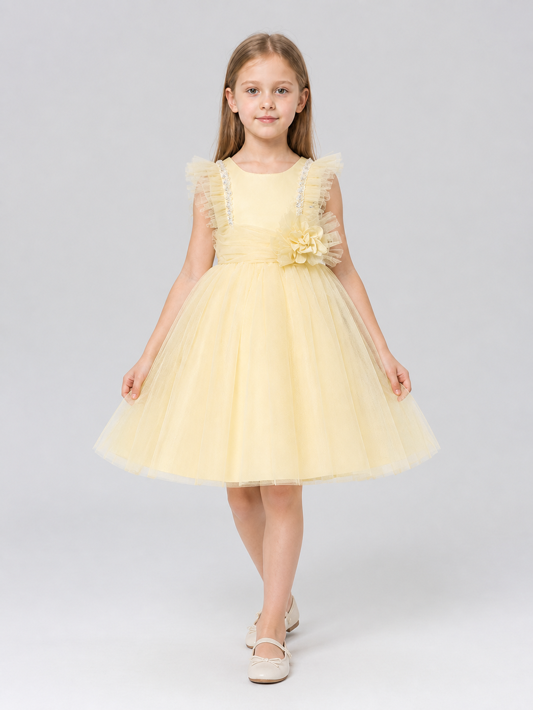 Formal Tutu Dress with a Multilayer Tulle Skirt Costume Dresses detail 2