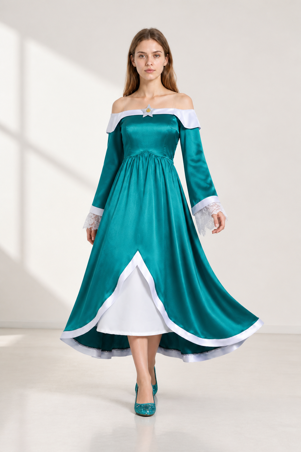 Rosalina Carnival Costume with Long Dress Costume Dresses detail 2