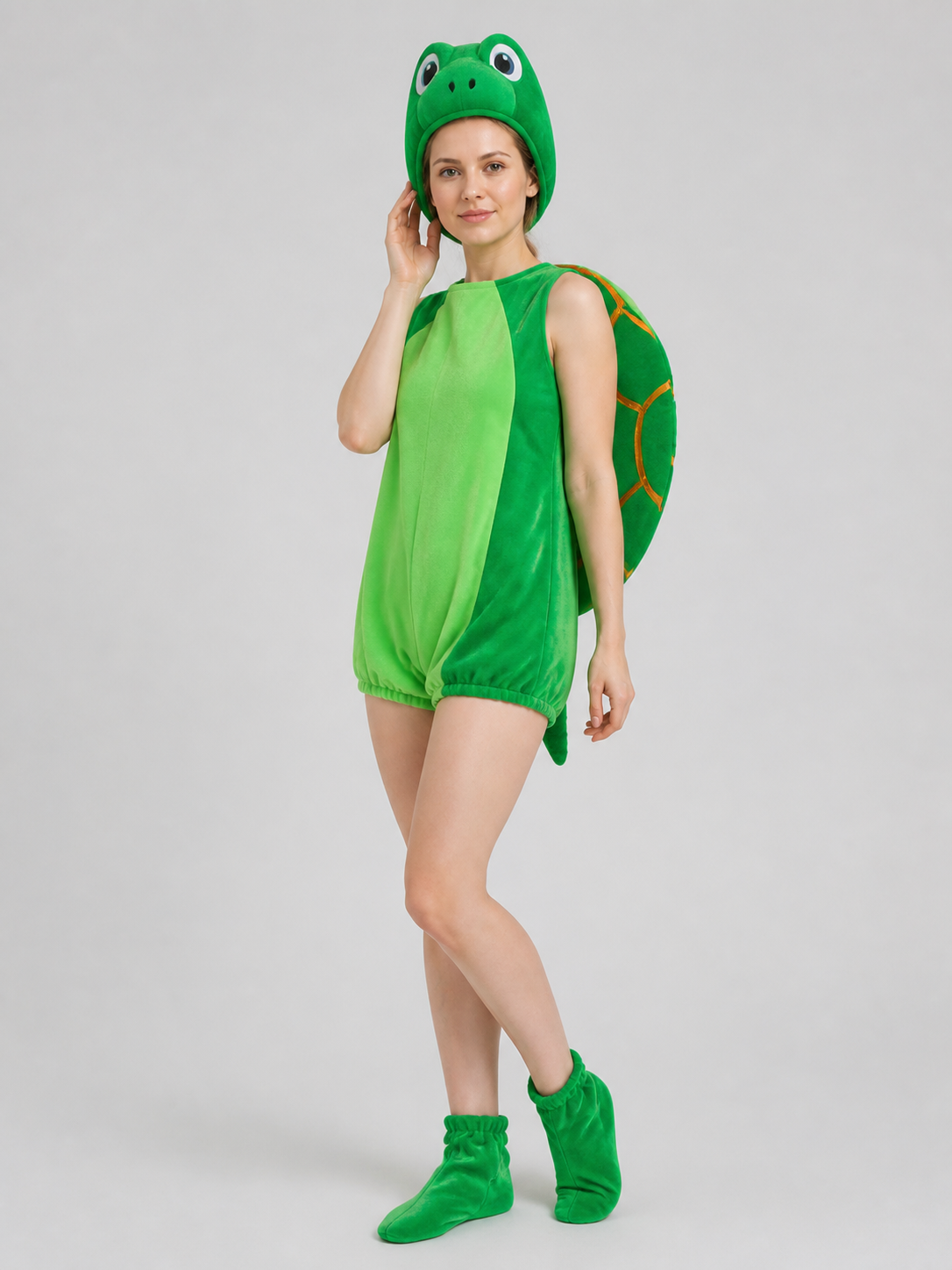 Children's Carnival Turtle Costume with Shell 100-140 cm Costumes detail 2