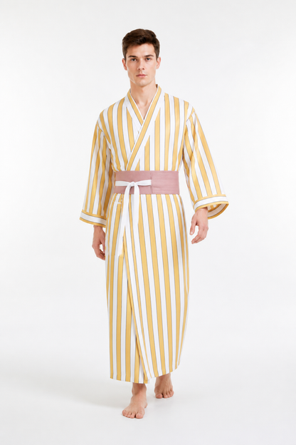 Sanji Wano Cosplay Costume with Striped Jacket Costumes detail