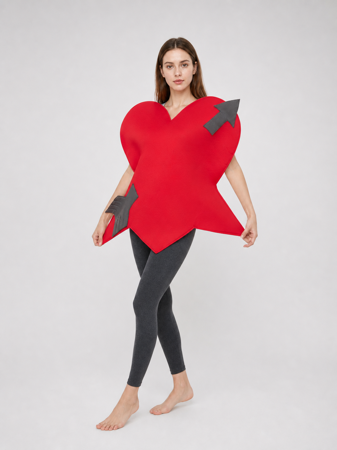 Heart-Shaped Cupid's Arrow Costume for Parties