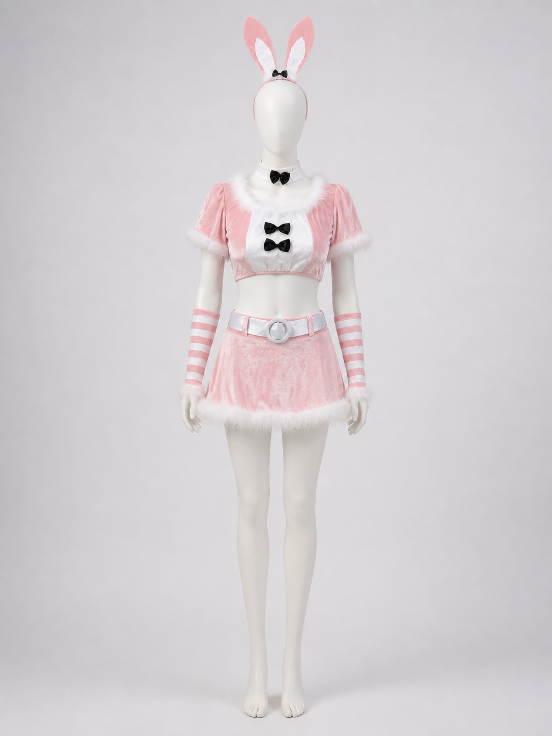 Rabbit Costume: Top, Skirt, Ears, and Collar Costumes detail 2