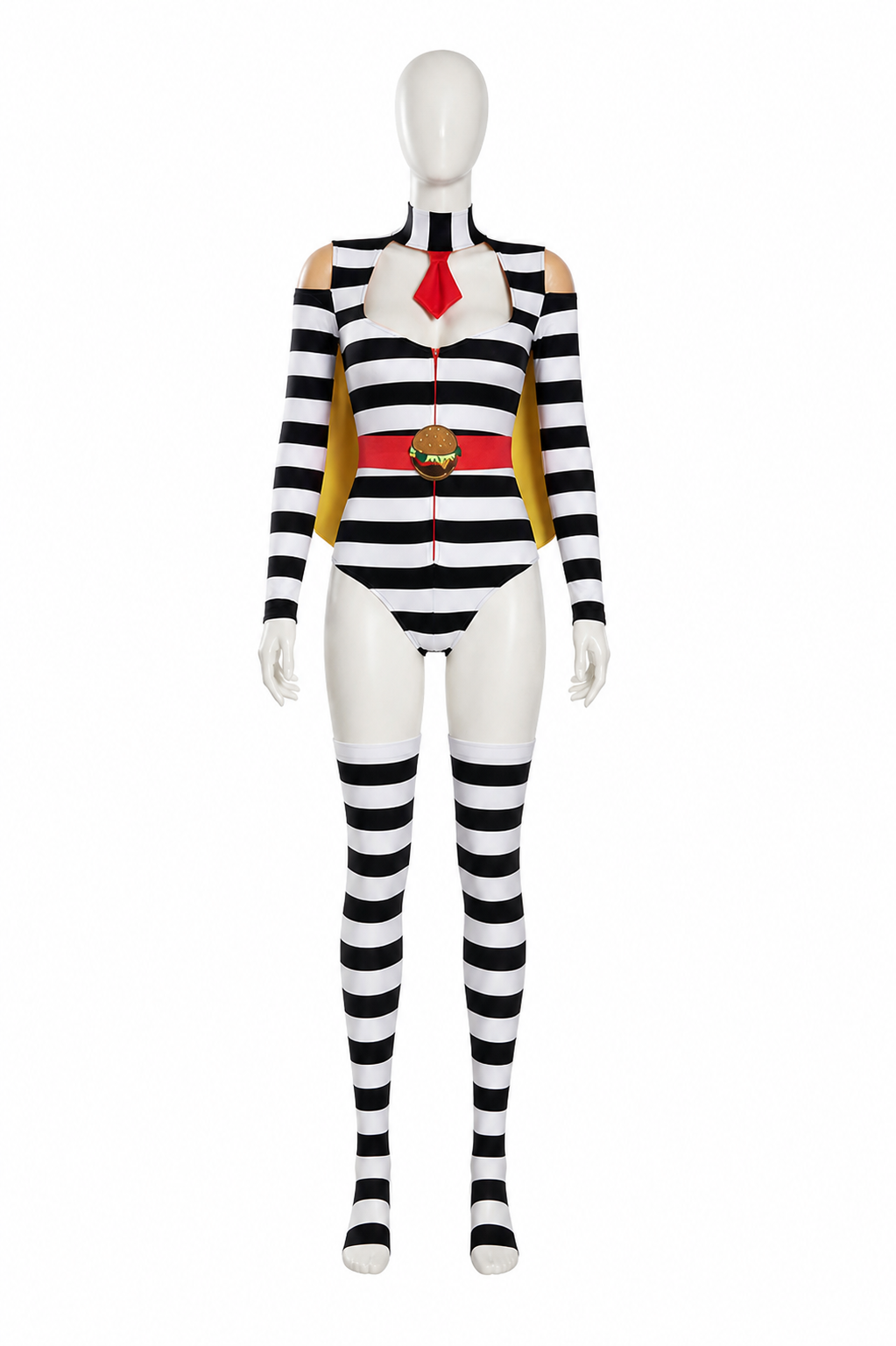 Striped Jumpsuit with Decorative Wings product detail