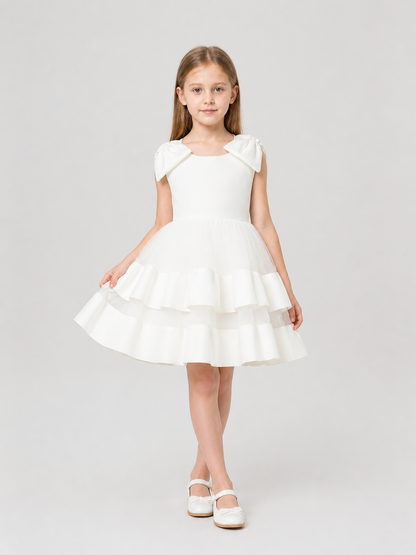 Full Dress with Bow, Layered Skirt Costume Dresses detail 2