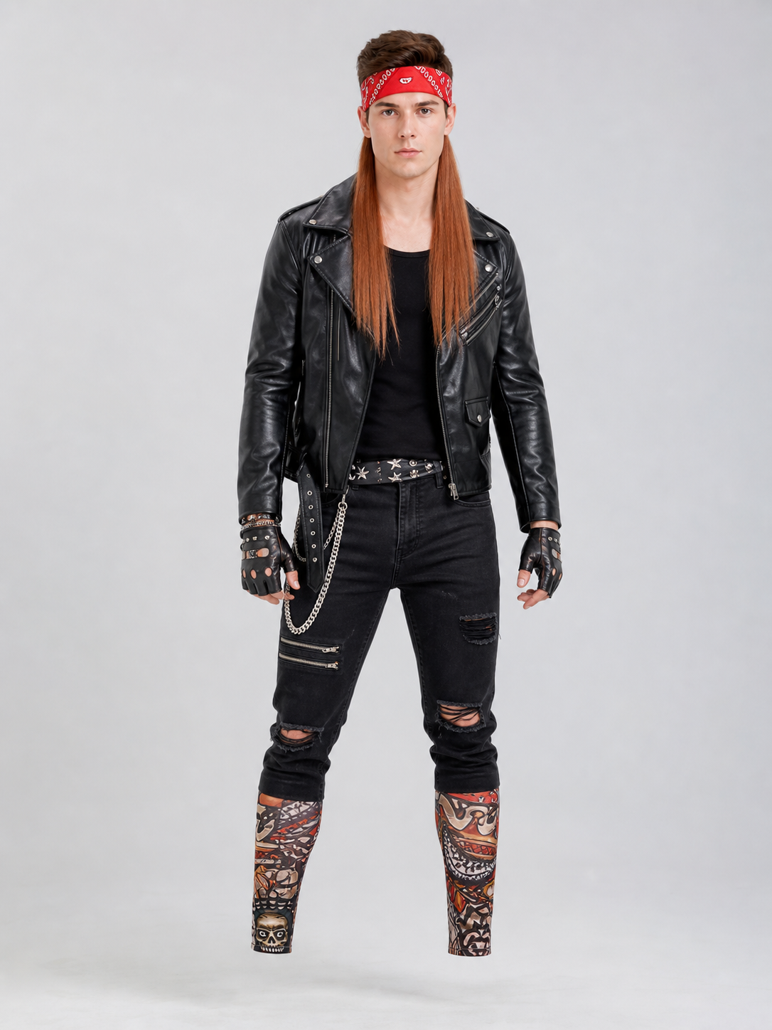 Rock Accessories Set for Cosplay and Themed Parties