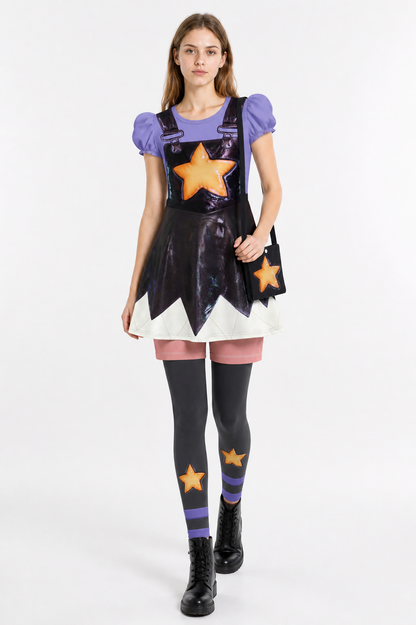 Character costume: dress, leggings, shorts, and bag Costume Dresses detail