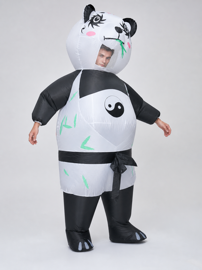 Inflatable panda costume for parties and performances