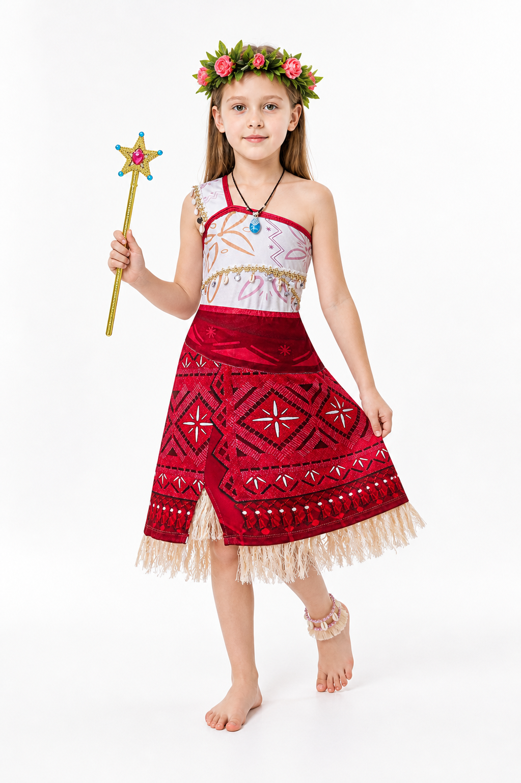Moana Costume with Dress and Accessories Costume Dresses detail 2