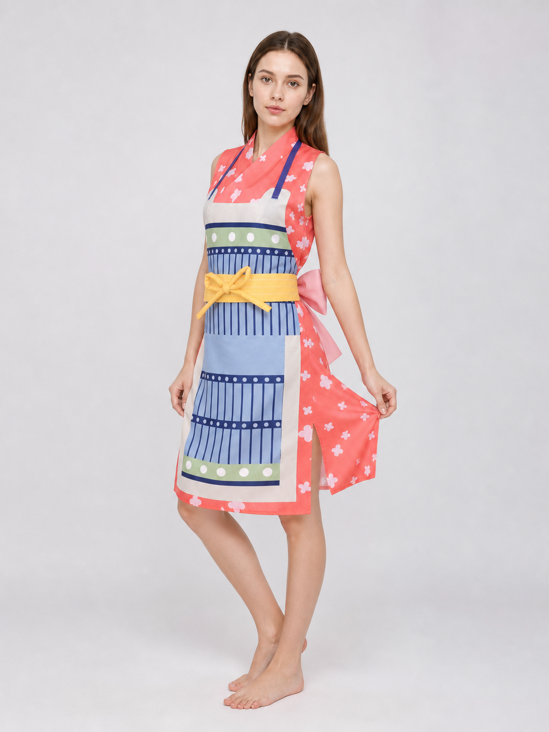 One Piece Wano Cosplay Set: Apron and Belt