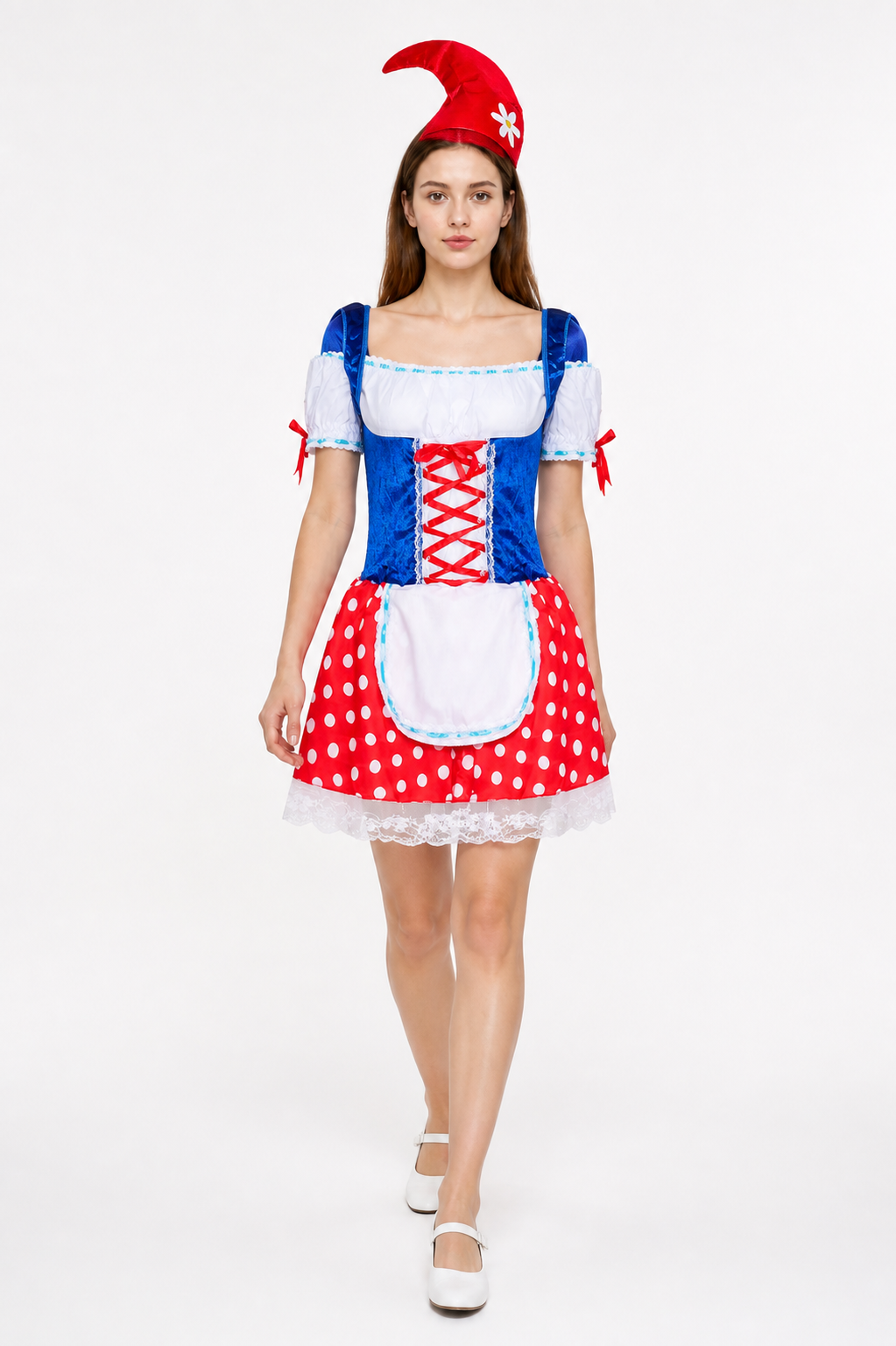 Oktoberfest Carnival Costume with Dress and Hat Costume Dresses detail 2