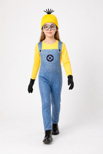 Minion Costume with Goggles, Yellow and Blue 2026 Costumes detail 2