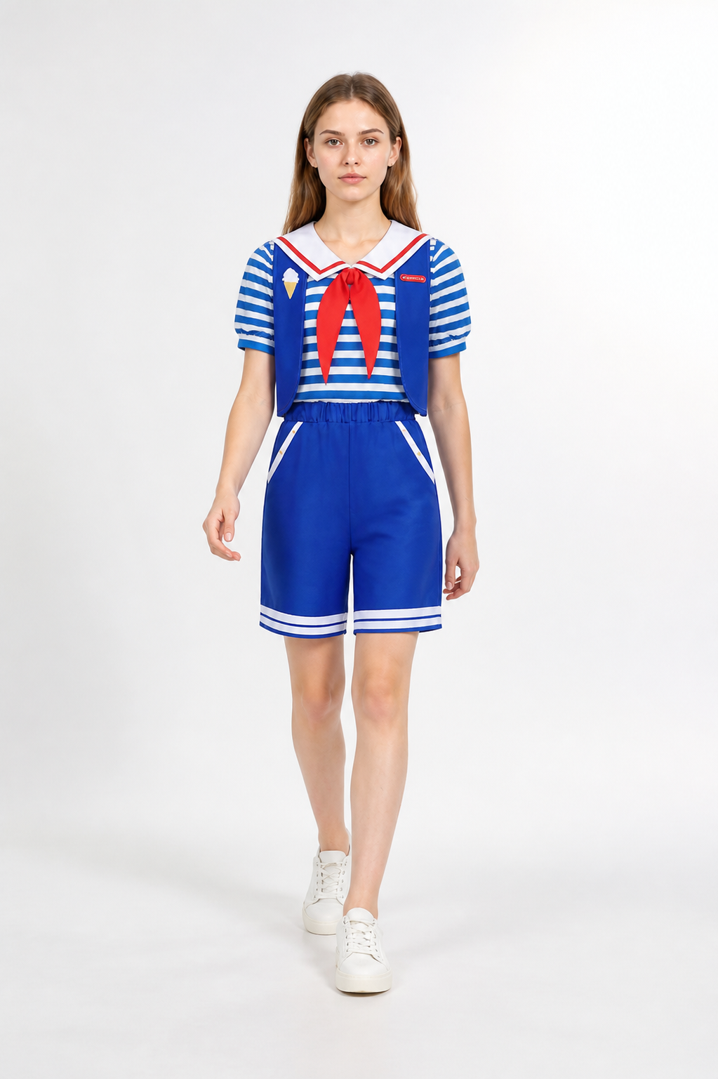 Children's Ice Cream Vendor Costume, 3 Pieces Costumes detail 2