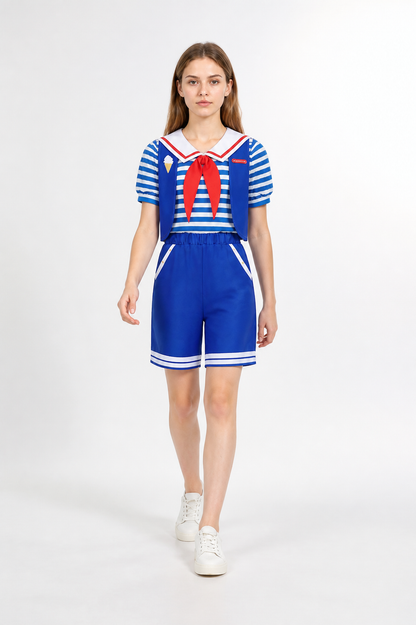 Children's Ice Cream Vendor Costume, 3 Pieces Costumes detail 2