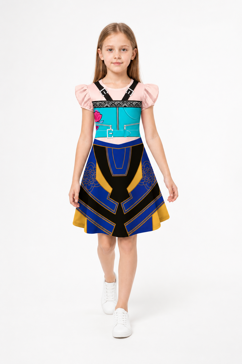 Halloween Printed Costume Dress