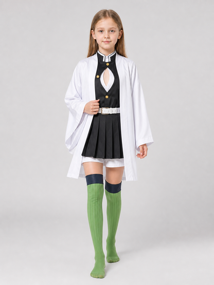 Mitsuri Kanroji Cosplay Costume, Polyester, Cape Costume Capes detail 2