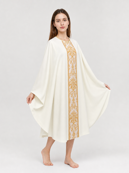 Cosplay Costume: Robe with Gold Pattern