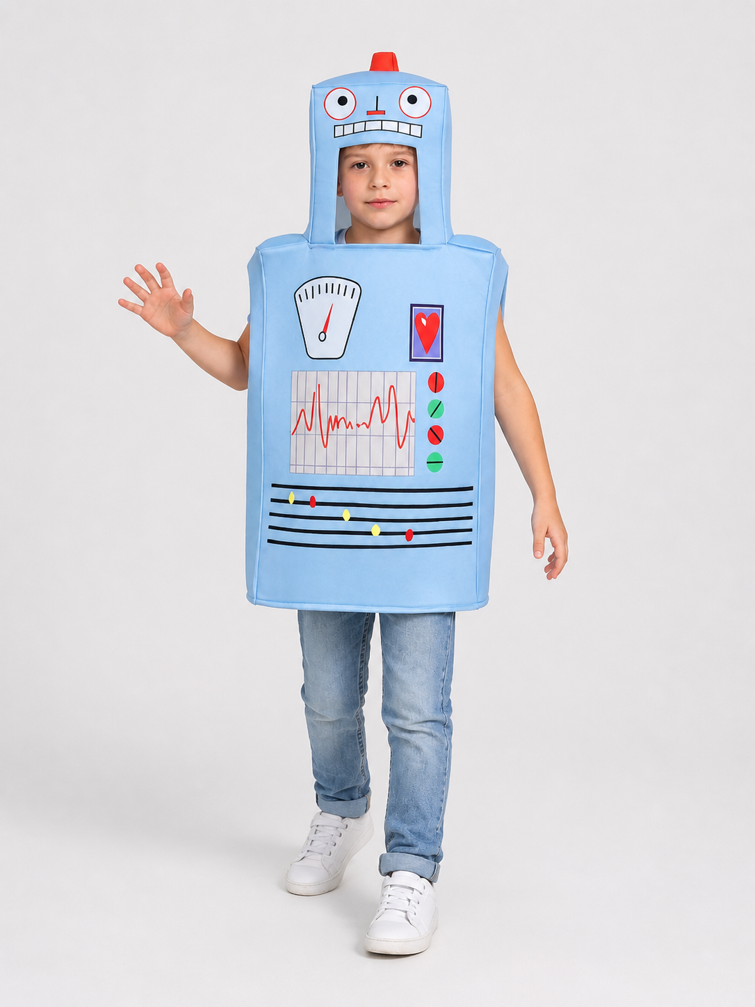 Robot Costume, One-Piece Jumpsuit Costumes detail 2