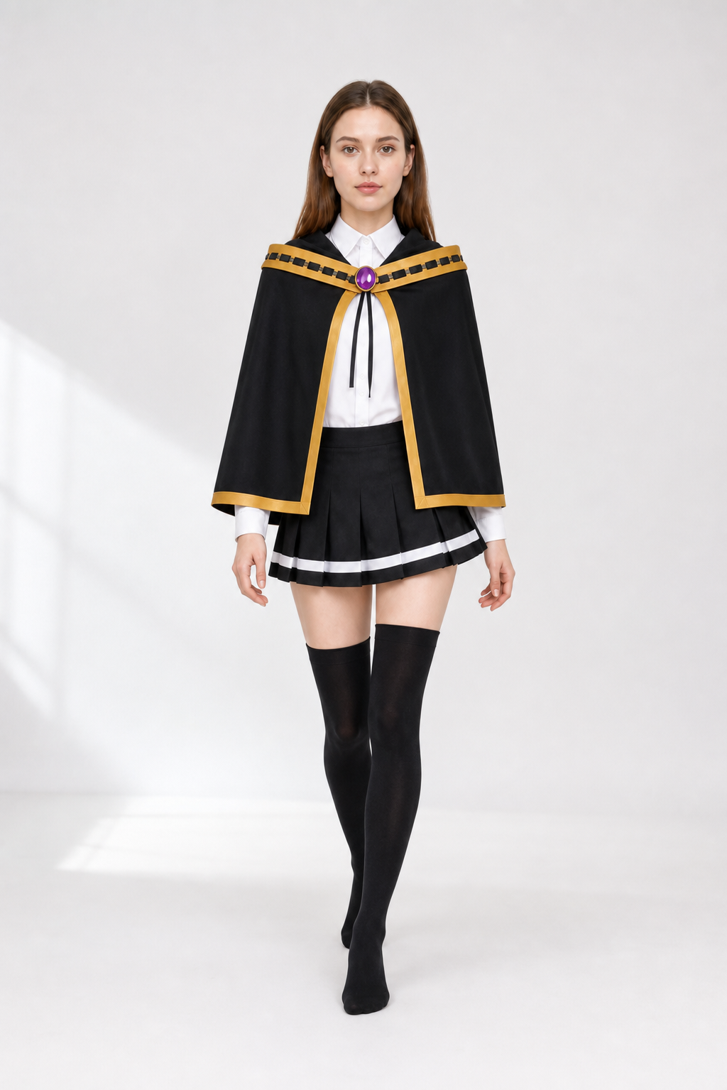 Lihanna Ovinzas Cosplay Costume, Cloak, Shirt, Skirt Costume Capes detail