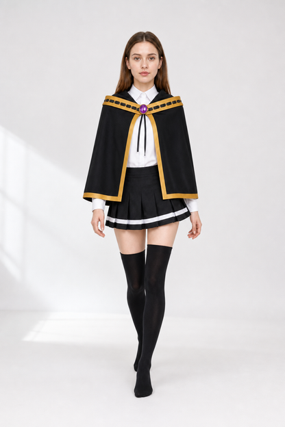 Lihanna Ovinzas Cosplay Costume, Cloak, Shirt, Skirt Costume Capes detail
