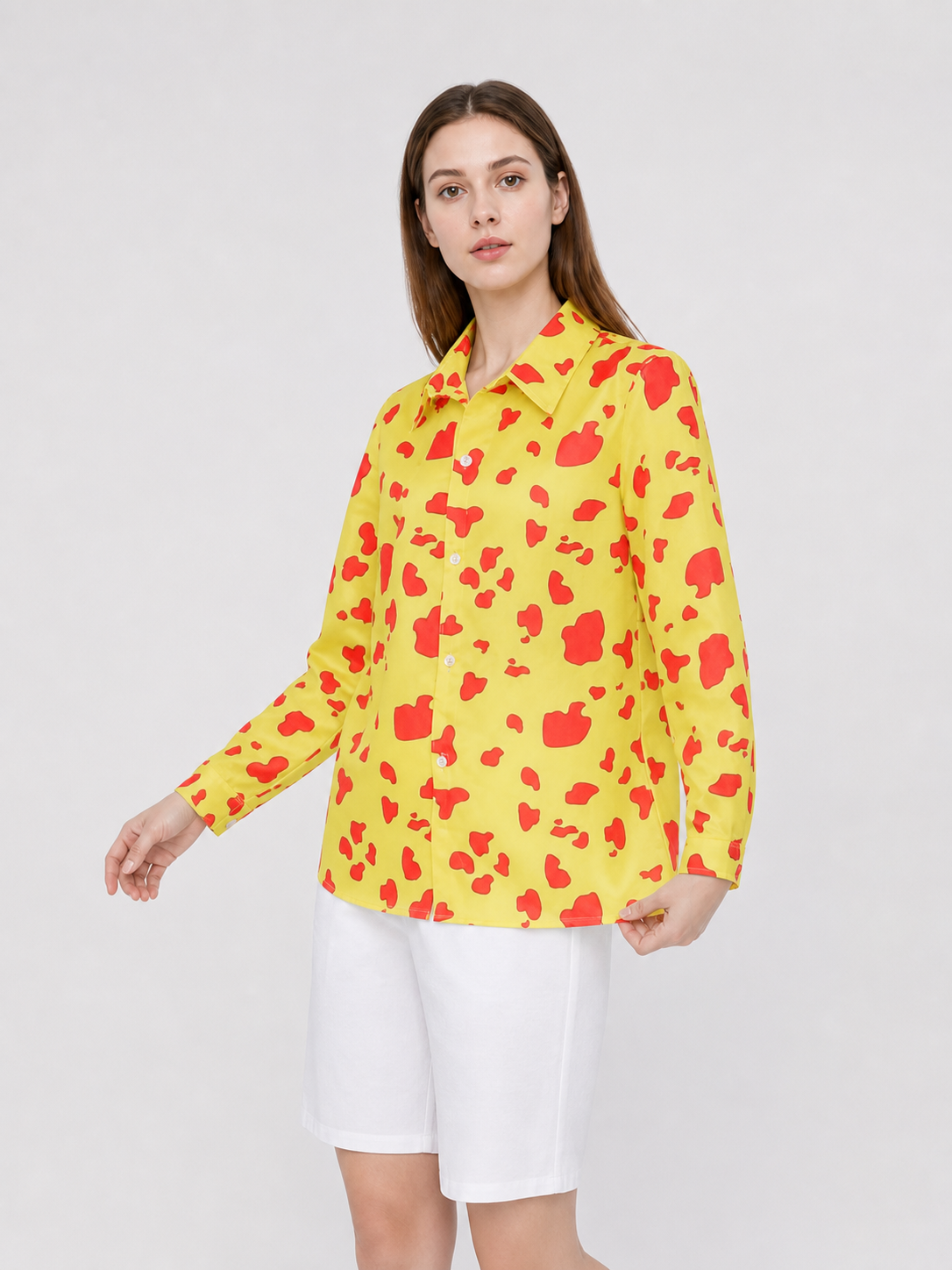 Trafalgar Law Cosplay Shirt, Red and Yellow